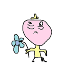 面白い落書き（個別スタンプ：7）