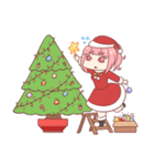 Boni ＆ Pink: Christmas ＆ New Year（個別スタンプ：2）