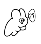 生きるのが楽しいうさぎ（個別スタンプ：5）