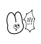 生きるのが楽しいうさぎ（個別スタンプ：6）