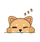 Shiba＆deer daily（個別スタンプ：9）