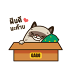 GAGO - Fat Cat Your Friend ver.2（個別スタンプ：12）