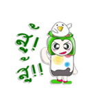 .. Mr. Yamada.. and bird.（個別スタンプ：19）