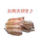 【実写】焼肉（個別スタンプ：35）
