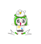 ！ Mr. Yamada and bird.！！（個別スタンプ：14）