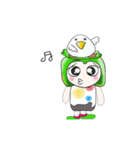 ！ Mr. Yamada and bird.！！（個別スタンプ：16）