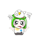 ！ Mr. Yamada and bird.！！（個別スタンプ：18）