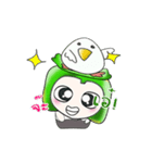 ！ Mr. Yamada and bird.！！（個別スタンプ：19）