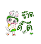 Mr. Hatori. Love frog.（個別スタンプ：6）