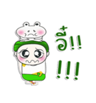 Mr. Hatori. Love frog.（個別スタンプ：39）