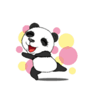 Cute Panda panda（個別スタンプ：9）