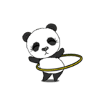 Cute Panda panda（個別スタンプ：14）