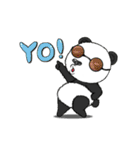 Cute Panda panda（個別スタンプ：17）