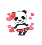 Cute Panda panda（個別スタンプ：23）