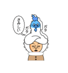 上からトリ男（個別スタンプ：13）