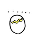 鶏と卵のステッカー（個別スタンプ：2）
