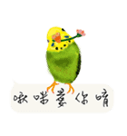 Parrots love to speak（個別スタンプ：6）