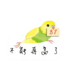 Parrots love to speak（個別スタンプ：18）