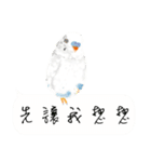 Parrots love to speak（個別スタンプ：34）