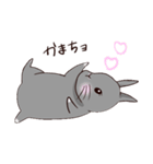 ツンツンもなかのうさぎ生活（個別スタンプ：18）