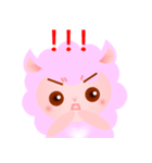 Rosy the Pink fluffy lamb（個別スタンプ：8）