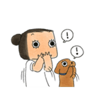 a dog person（個別スタンプ：3）