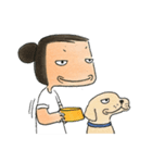 a dog person（個別スタンプ：9）