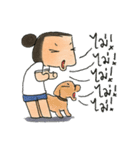 a dog person（個別スタンプ：16）