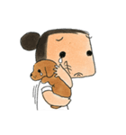 a dog person（個別スタンプ：26）