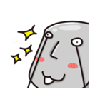 MOAI FATTY BABY stupid mode（個別スタンプ：5）