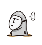 MOAI FATTY BABY stupid mode（個別スタンプ：18）