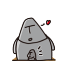 MOAI FATTY BABY stupid mode（個別スタンプ：30）