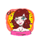 girl gurley Sticker（個別スタンプ：8）