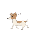 動く犬たち（個別スタンプ：6）