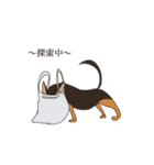 動く犬たち（個別スタンプ：14）