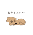 動く犬たち（個別スタンプ：21）
