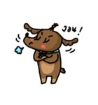 MuMu cute dog（個別スタンプ：2）