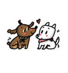 MuMu cute dog（個別スタンプ：3）