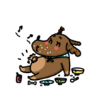 MuMu cute dog（個別スタンプ：15）
