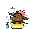 MuMu cute dog（個別スタンプ：17）