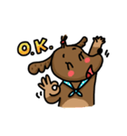 MuMu cute dog（個別スタンプ：40）