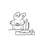 餅うさクッキング（個別スタンプ：3）