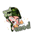 Thai Soldier1（個別スタンプ：24）