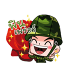 Thai Soldier1（個別スタンプ：28）