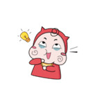 Dark Circle Baby（個別スタンプ：34）