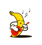 Funny Banana Stickers（個別スタンプ：4）