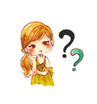 ゆるい女子のスタンプ（個別スタンプ：5）