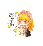 ゆるい女子のスタンプ（個別スタンプ：6）