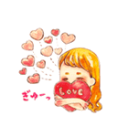 ゆるい女子のスタンプ（個別スタンプ：11）