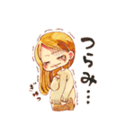 ゆるい女子のスタンプ（個別スタンプ：16）
